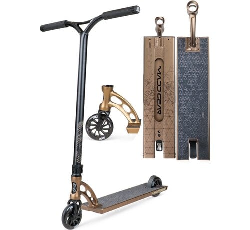 MGP MGP Origin 550 Stunt-Scooter – extra breiter Park-Freestyle-Scooter mit 5,5"-Deck, 110-mm-Turbinenrädern und maximaler Kontrolle