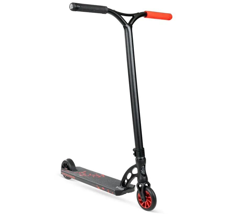 Trottinette freestyle hybride MGP Origin 500 – équipée de roues Turbine de 110 mm, d'un plateau Flute-Tech et d'un cadre en aluminium 6061 T6.