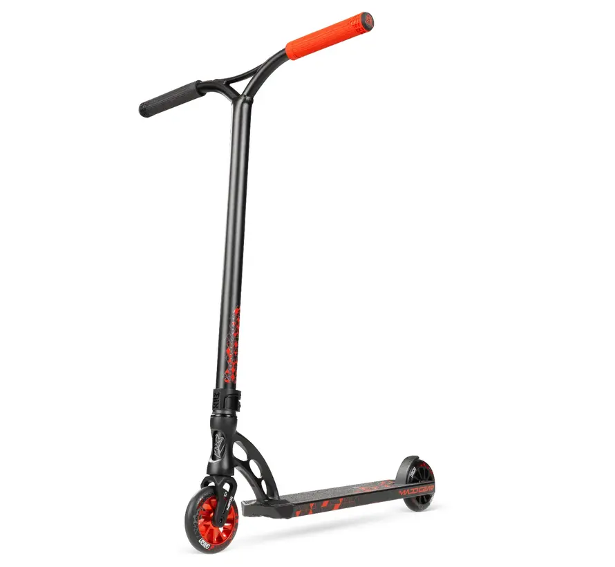MGP Origin 500 Stunt Scooter – Park-Hybrid-Freestyle-Scooter mit 110-mm-Turbinenrädern, Flute-Tech-Deck und 6061-T6-Aluminiumrahmen