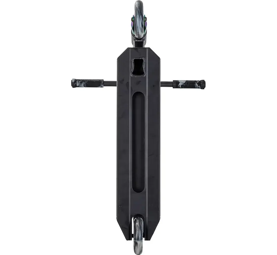 Trottinette freestyle NKD Next Generation Black/Rainbow avec barre en T