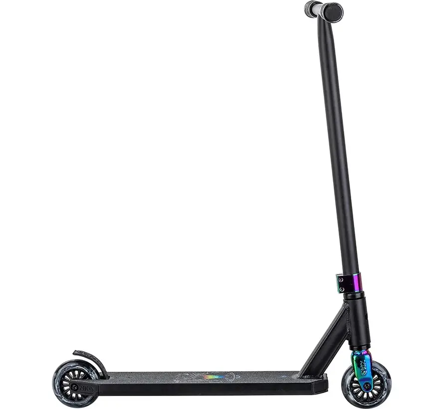 Patinete acrobático NKD Next Generation Negro/Arco iris con barra en T