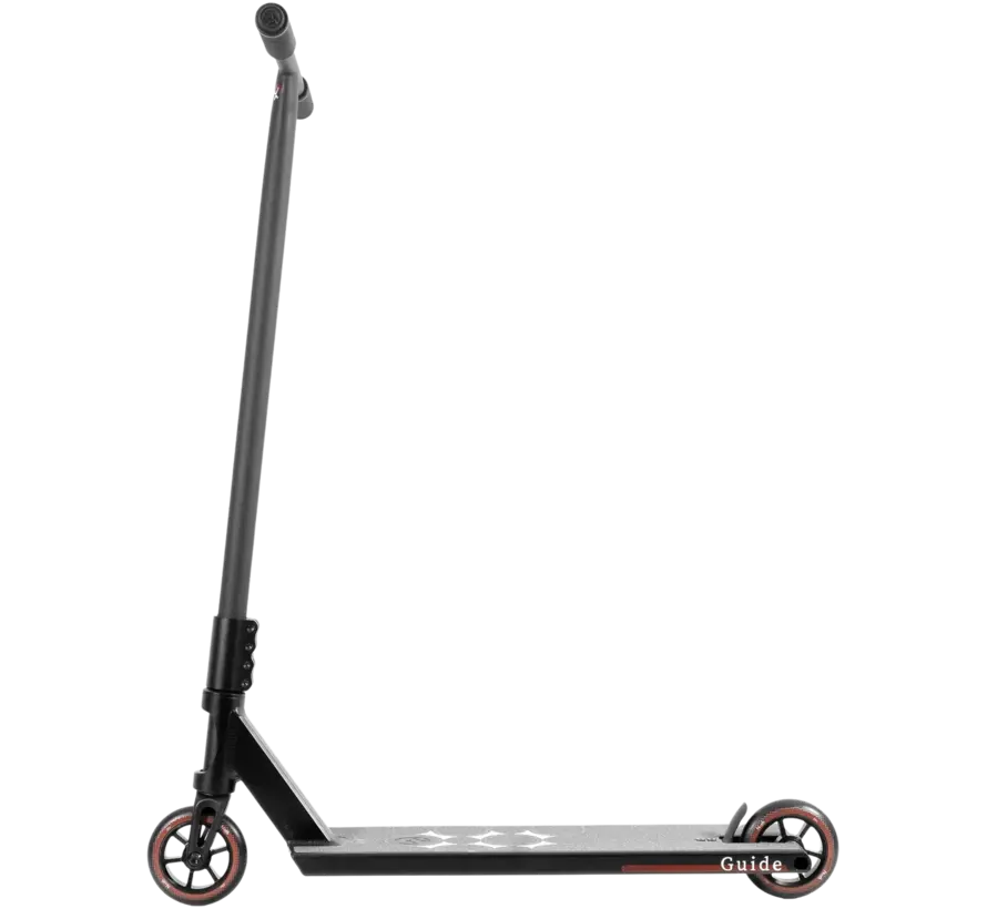Trottinette freestyle North Guide – Trottinette freestyle professionnelle de rue avec compression SCS, plateau Box-Cut et contrôle maximal pour les riders confirmés