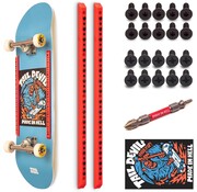 Tail Devil Rail Devil monopatín Grind spark rail