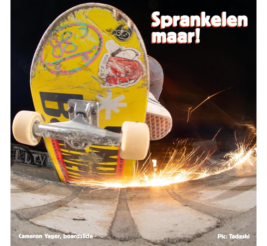 Rail Devil skateboard Grind spark rail