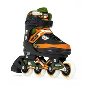 SFR Patines en línea ajustables SFR Pixel Verde/Naranja