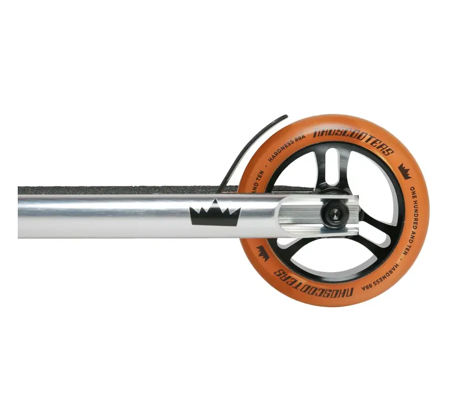 NKD Rizz Stunt-Scooter – Leicht, robust und komplett für Anfänger und Fortgeschrittene – 110-mm-Räder und Aluminium-Deck (6061-T6).