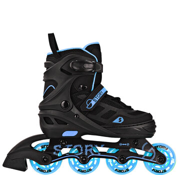 Story Story Fusion Regulowane Rolki Inline Niebieskie - 2. szansa