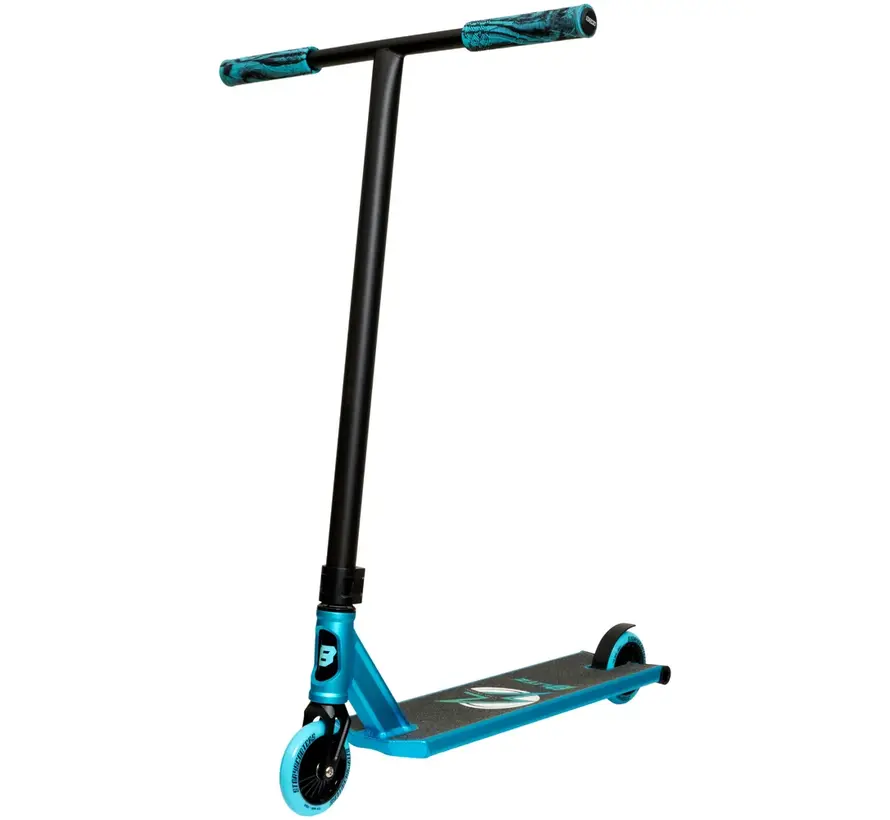 Story Blitz Stunt Scooter Mint Professional Street Stunt Scooter with Wide Deck, 110mm Wheels, and HIC Compression for Maximum Control