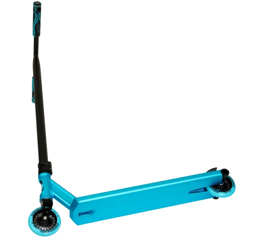 Story Blitz Stunt Scooter Mint Professional Street Stunt Scooter with Wide Deck, 110mm Wheels, and HIC Compression for Maximum Control