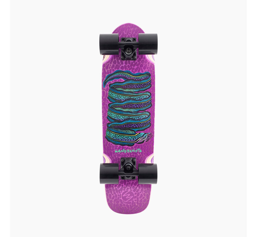 Deskorolka Landyachtz Dinghy 28.5 Cruiser Classic Fender Moray Eel Compact Cruiser z nadkolami i doskonałą zwrotnością