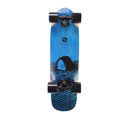 Landyachtz Landyachtz Dinghy Classic Fender Cruiser Midnight Dip 29": Crucero maniobrable y cómodo para uso diario