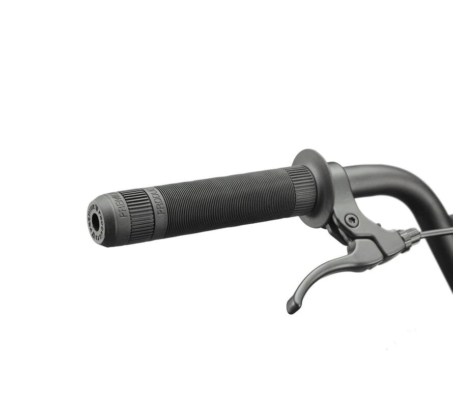 Bicicletta BMX Haro BLVD 20 BMX semilucida color pietra, ideale per park, street e pumptrack, con geometria moderna.