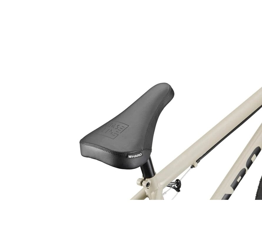 Bicicletta BMX Haro BLVD 20 BMX semilucida color pietra, ideale per park, street e pumptrack, con geometria moderna.