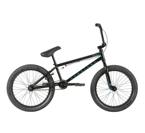 Haro Haro Downtown 20 BMX Black Freestyle BMX Fiets voor Beginners met Sterk Hi-Ten Frame en 20 Inch Wielen