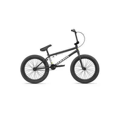 Haro Haro BLVD 20 BMX Matte Black Freestyle BMX Fiets met Modern Frame voor Park Street en Beginnende Tricks