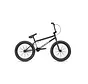 Rower freestyle BMX Haro BLVD 20 BMX w kolorze matowej czerni z nowoczesną ramą do jazdy po ulicach i trików dla początkujących