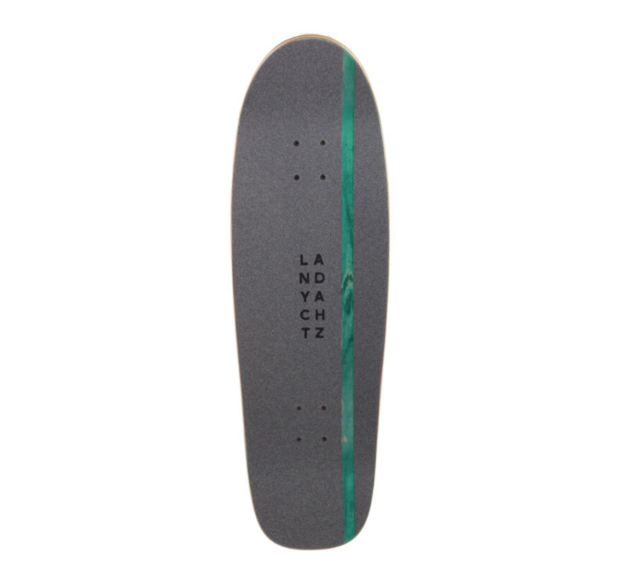 Landyachtz Raft Trout 33" Cruiser Longboard: Cruiser ancho y maniobrable para uso diario