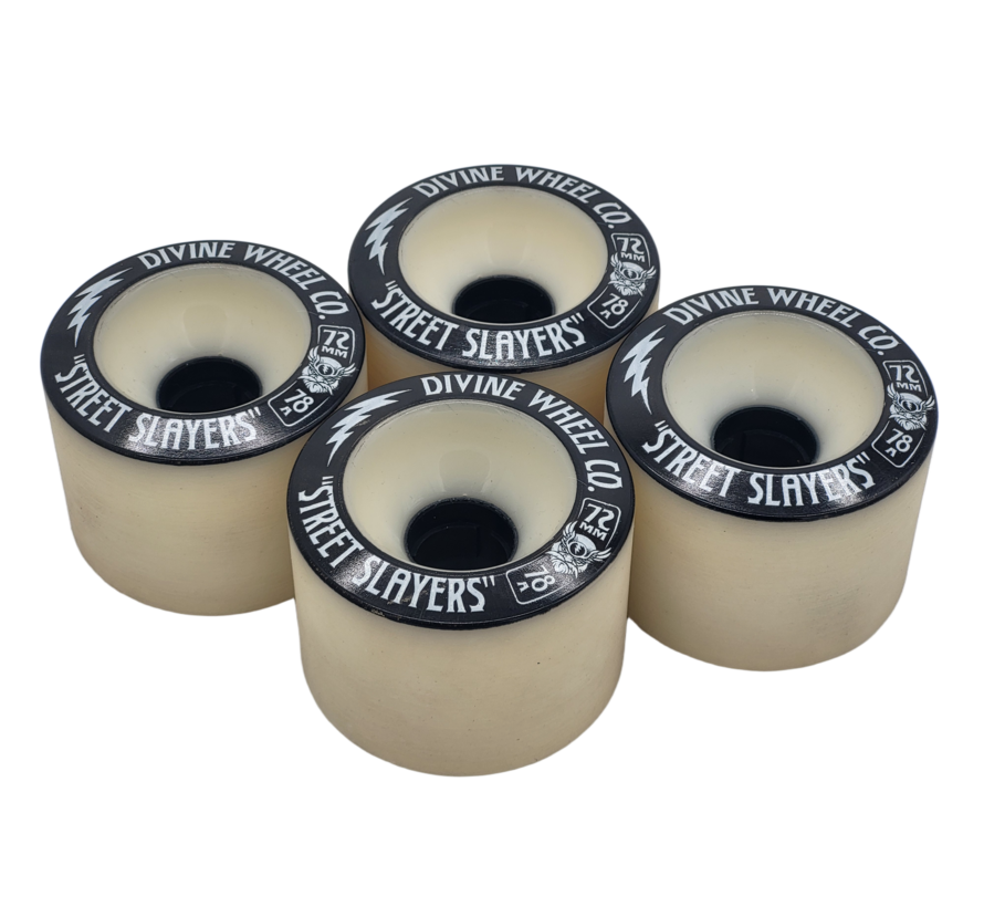 Koła do longboardu Devine Street Slayers White 72 mm - druga szansa