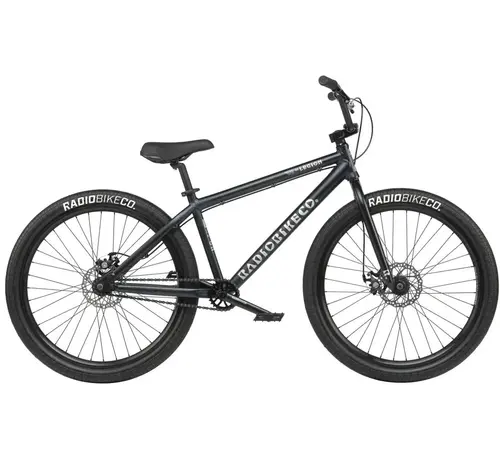 Radio Vélo freestyle Radio Legion 26 Wheelie Bike Cosmic Splatter avec grandes roues de 26 pouces et cadre robuste en chromoly