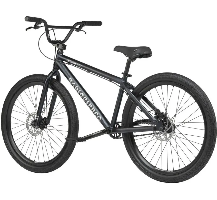 Bicicletta Radio Legion 26 Wheelie Bike Cosmic Splatter Freestyle con grandi ruote da 26 pollici e robusto telaio in Chromoly