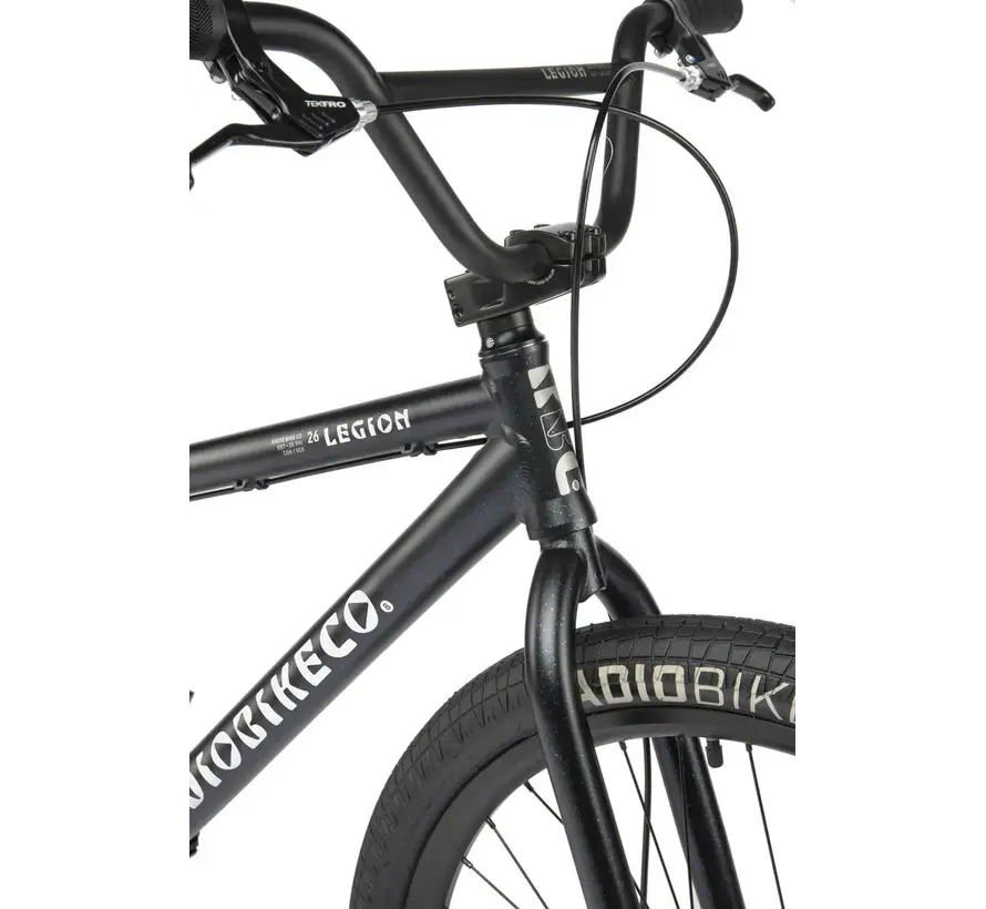 Bicicletta Radio Legion 26 Wheelie Bike Cosmic Splatter Freestyle con grandi ruote da 26 pollici e robusto telaio in Chromoly