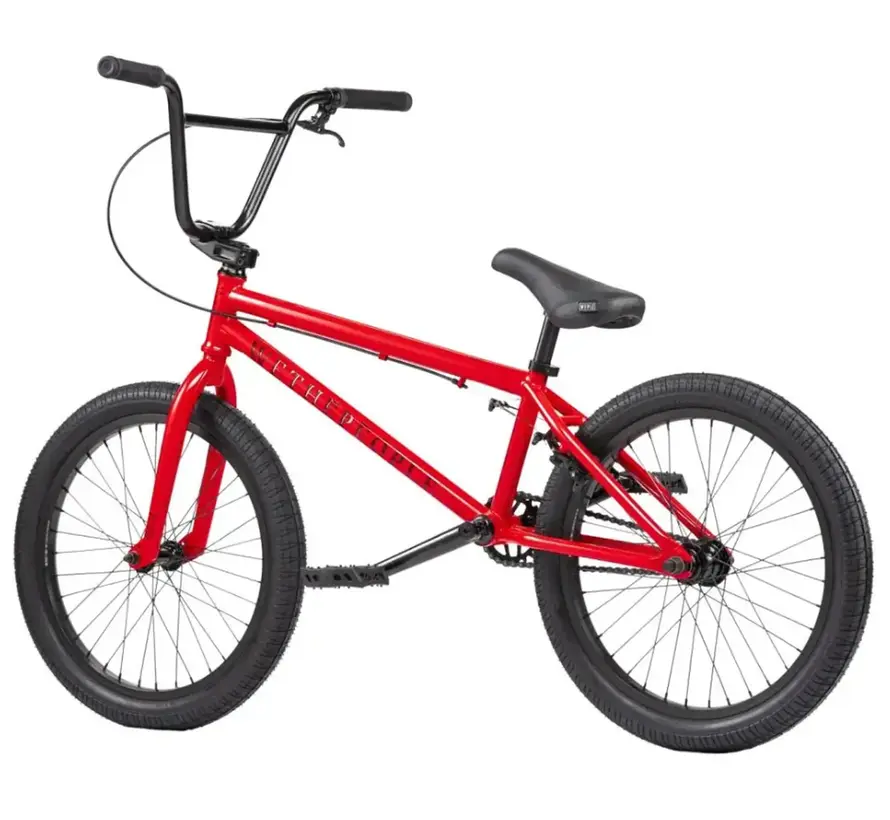 Wethepeople Thrillseeker 20 Freestyle BMX Red Sterke BMX met Moderne Geometry voor Street en Park Riding