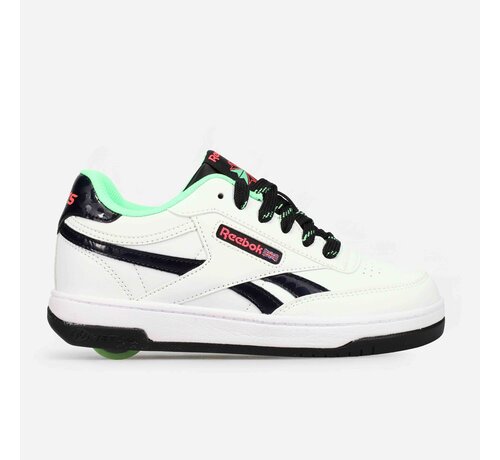 Heelys Heelys x Reebok Club C Wit/Roze - rolschoenen met klassieke sneakerstijl