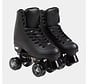 Patins à roulettes Rookie Classic 78 noirs - patins à roulettes rétro à quatre roues avec chausson souple confortable