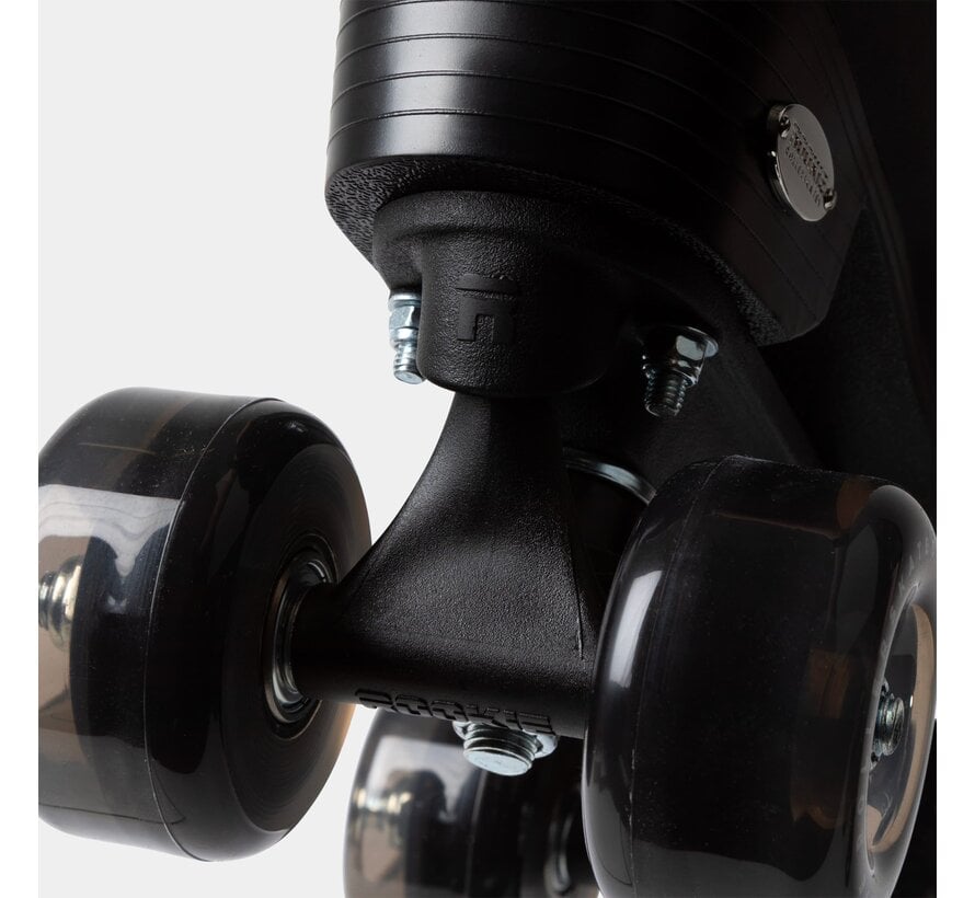Rookie Classic 78 Black Roller Skates - retro quad skates with comfortable softboot