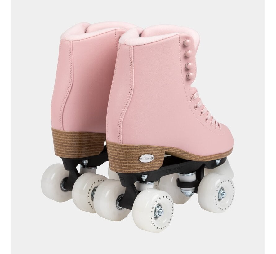 Rookie Classic 78 Pink Rollschuhe – Retro-Quad-Rollschuhe mit komfortablem Softboot