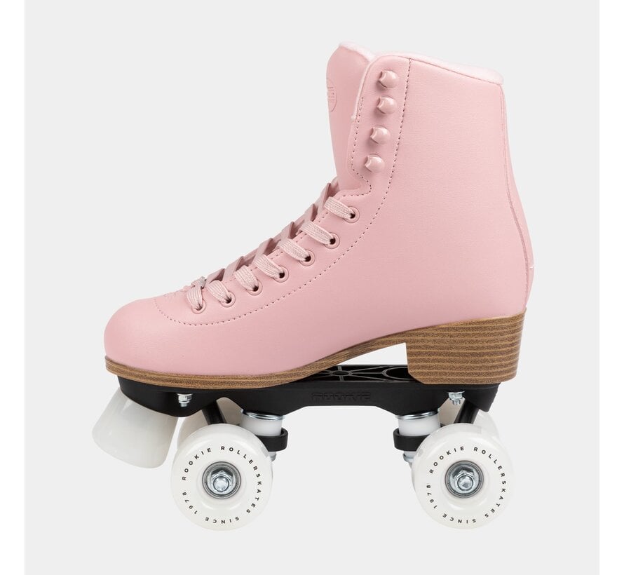 Rookie Classic 78 Roze Rolschaatsen - retro quad skates met comfortabele softboot