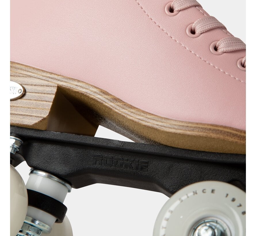 Rookie Classic 78 Pink Rollschuhe – Retro-Quad-Rollschuhe mit komfortablem Softboot