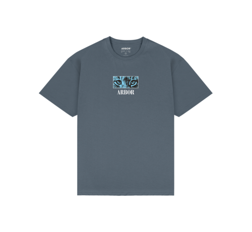Arbor T-shirt Arbor Wildcat gris - T-shirt de skate en coton biologique, coupe classique