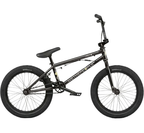 Whethepeople Wethepeople CRS 18 FS 2026 BMX Dark Graphite Freestyle BMX met 18 Inch Wielen voor Street en Skatepark Riding