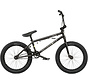 Bicicleta BMX Wethepeople CRS 18 FS 2026 color grafito oscuro, estilo freestyle, con ruedas de 18 pulgadas para uso en calle y skatepark.