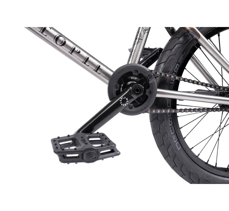 Wethepeople Battleship 20 Freestyle BMX Glossy Raw Professional Full Chromoly BMX für Street und technische Tricks