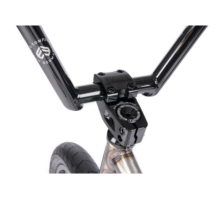 Wethepeople Battleship 20 Freestyle BMX Glossy Raw Professional Full Chromoly BMX für Street und technische Tricks