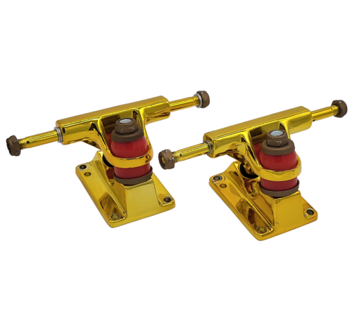 Choke Choke 3.5 inch golden trucks set van 2-2e Kans