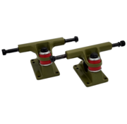 Choke Choke 4 inch trucks Forrest Green set van 2-2e Kans