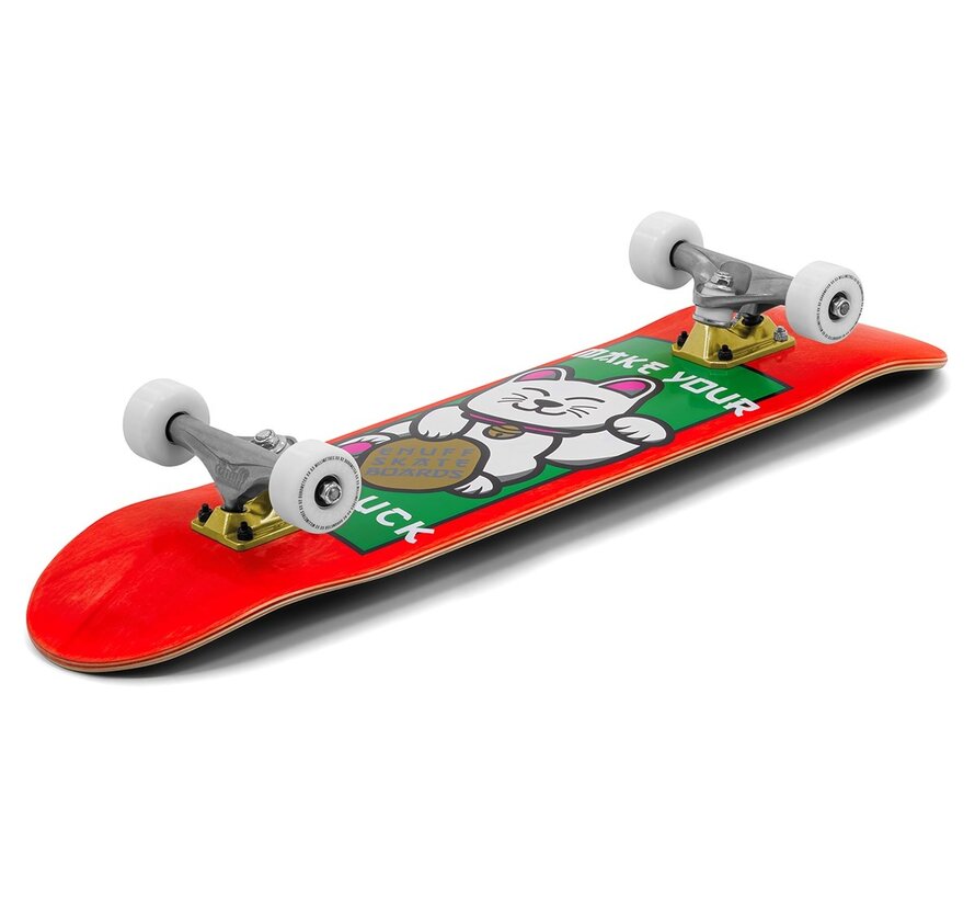 Enuff Lucky Cat skateboard complet Red 8''