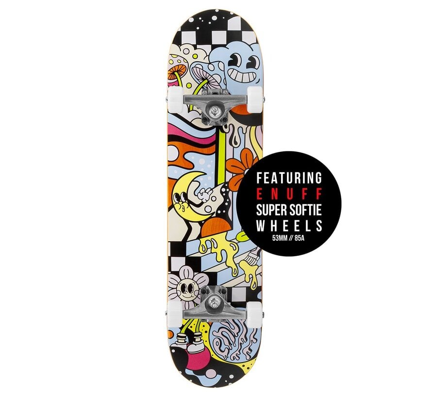 Enuff Meltworld Complete Skateboard Dazed 7.25"/ 7.75"