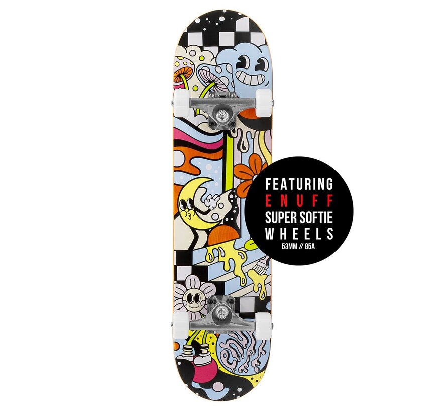 Skateboard completo Enuff Meltworld Dazed 7,25"/ 7,75"