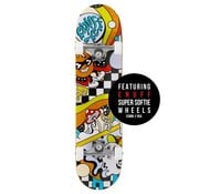 Enuff Enuff Meltworld Complete Skateboard Confused 7.75''