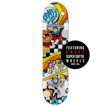 Enuff Skateboard complet Enuff Meltworld Confused 7,25" / 7,75"