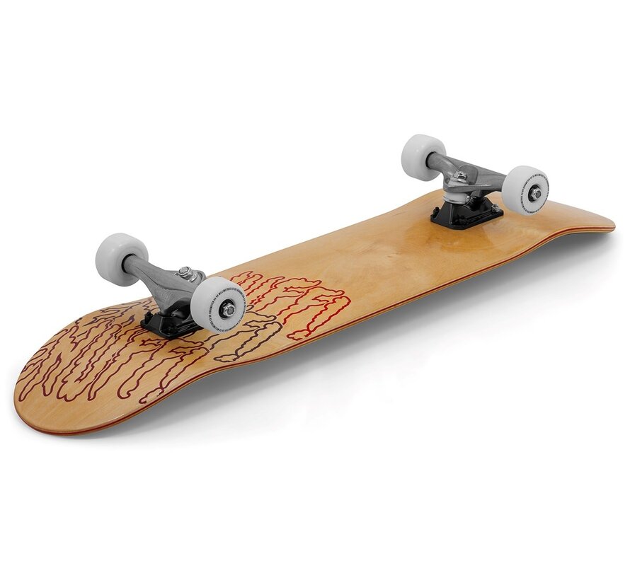 Enuff Three Tier Reloaded skateboard completo Natural 8''