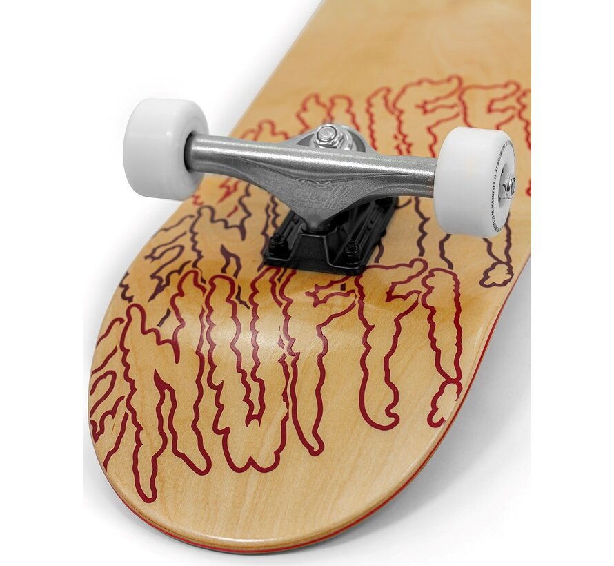 Enuff Three Tier Reloaded Compleet Skateboard Natural 8''