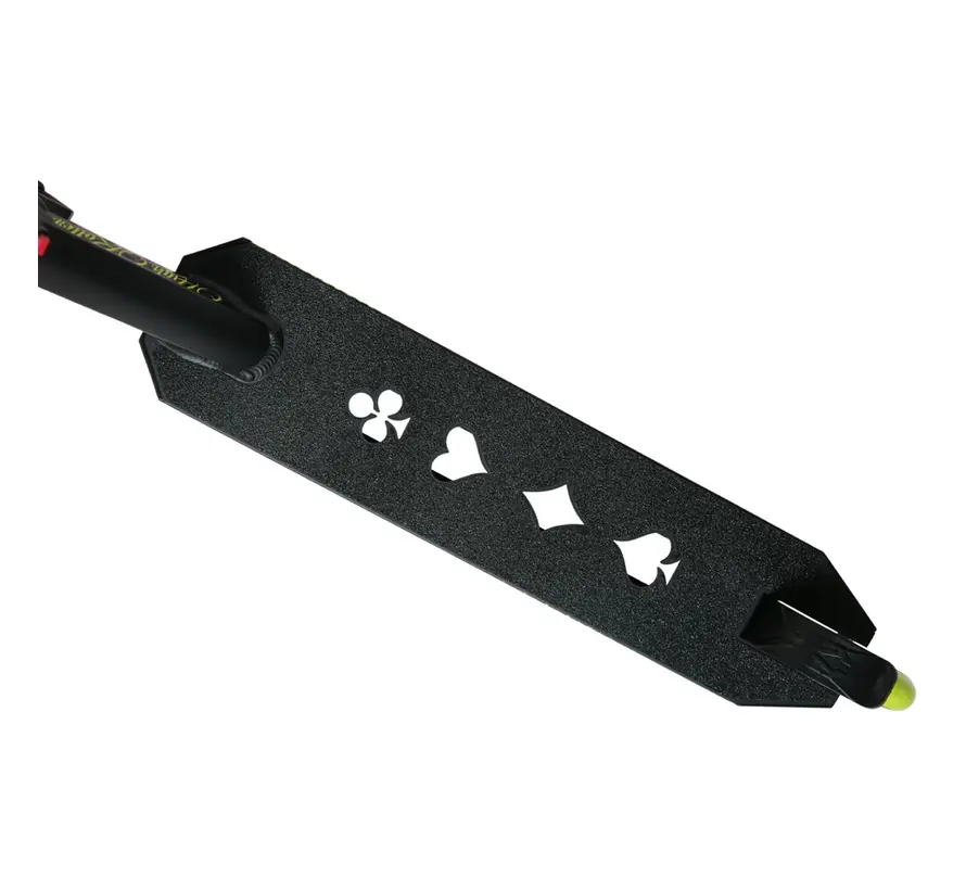 Story High Roller Air Stuntstep Green Mix Professionele Freestyle Stuntstep met Grote Wielen en Sterke Park Street Setu