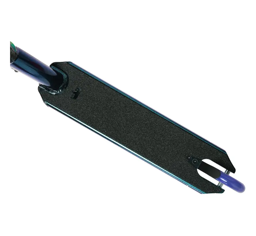 NKD Rizz Stuntstep Black Purple Lichtgewicht Freestyle Stuntstep voor Park en Street Riding met Wendbare Setup