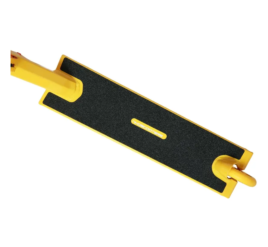 NKD Mood Stunt Scooter Yellow Lightweight Freestyle Stunt Scooter for Park and Street Riding with Smooth Handling