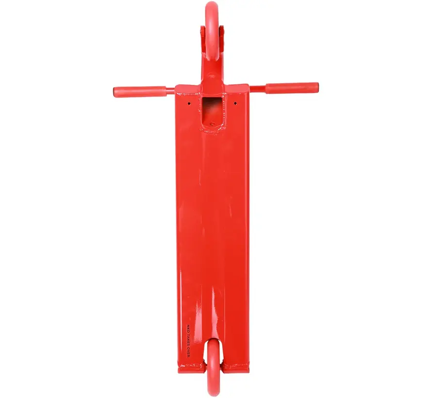 Hulajnoga wyczynowa NKD Mood Stunt Scooter Red, lekka, do jazdy w stylu dowolnym, z kompresją HIC i kołami 110 mm do jazdy w parku i na ulicy.